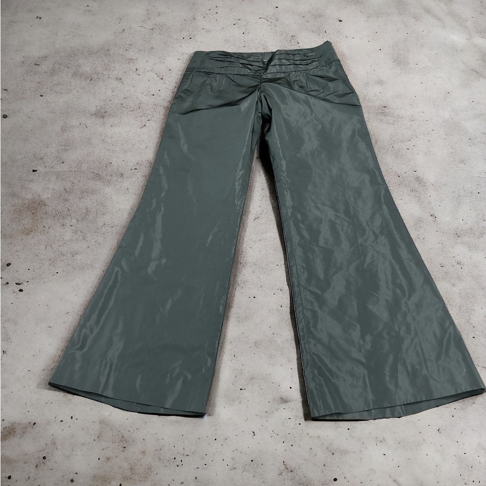 Hugo Boss Low-Rise Flare Wide Leg Pants 8